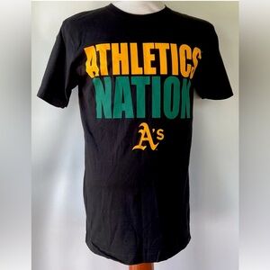 Genuine Merchandise Oakland Athletics A's Graphic T-Shirt Size Medium NWT